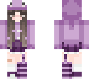 purple frog girl