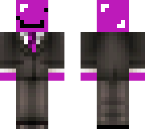 purple guy in a suit