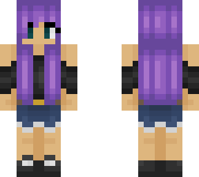 purple hair