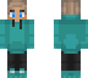 purpled skin but cyan