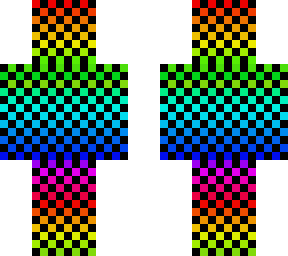 rainbow checkered gradient