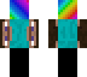 rainbow double steve (no a rmor)