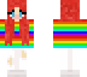 rainbow girl