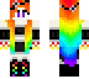 rainbow girl