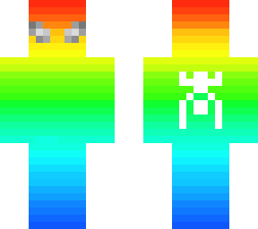 rainbow spiderman