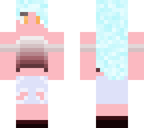 random girl skin i did