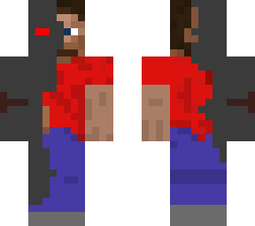 red cyborg steve