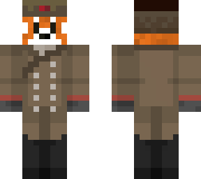 russian red panda retextured