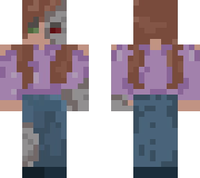 skeleton armor simple cute girl
