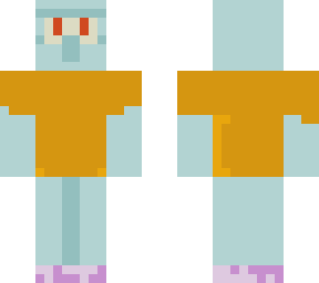 Squidward Minecraft Skins