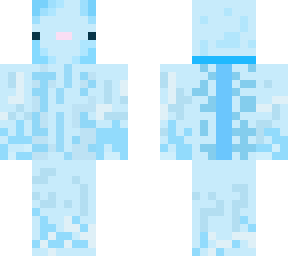 super cute axoltl (blue)