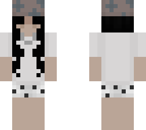 the popular skin on namemc into a girl!!!