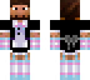 trans maid costume schlatt <33