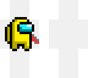 yellow impostor pixel art