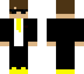 yes but a bodyguard with glasses and yellow