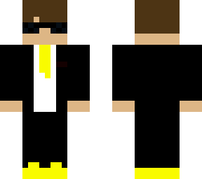 yes but a bodyguard with glasses and yellow