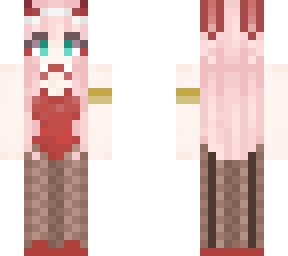 zero two bunny cosplay red