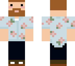 aksually hawaiian shirt skin