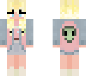 alien girl blond