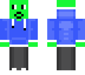 alien in hoodie