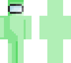 among us (green) pastel cute