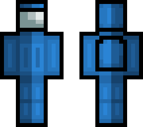 among us blue character