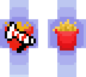 announcement: the fries are ready!