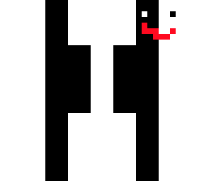 black and white cursed smile