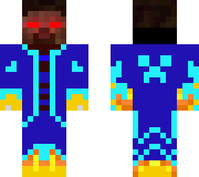 blue fire herobrine