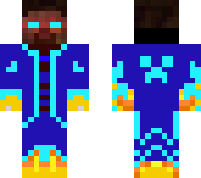 blue fire herobrine