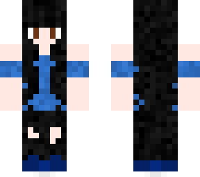 blue summer girl