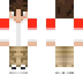 brown hair tommyinnit minecraft skin