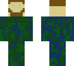 camouflage warrior (boy / men skin)