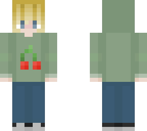 cherry hoodie girl