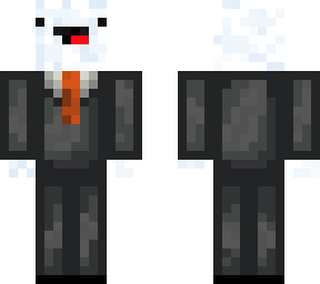 cloud in suit
