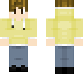 cool yellow hoodie not copied at all