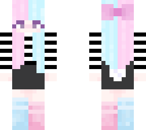 cotton candy bunny girl