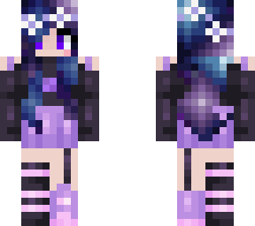 edgy galaxy girl