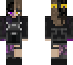 edited techwear half enderman chill_chaos