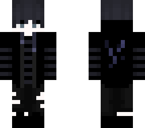 emo blue ghotic