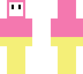 fall guys: pink with yellow