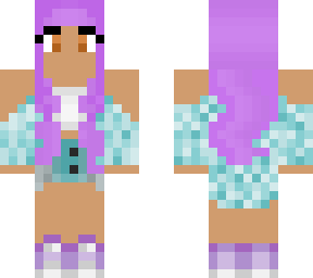 fashionable pastel girl