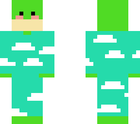 frog with sky pjs!