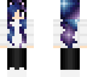 galaxy cat girl