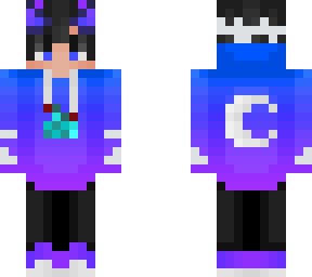gaming boy with a fire + moon  logo 2021