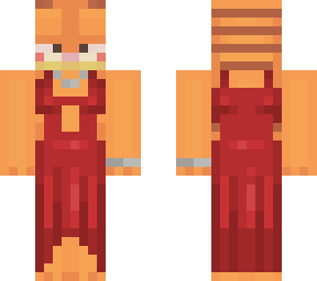 garfield with toggle prom dress