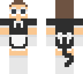 george in maid costume