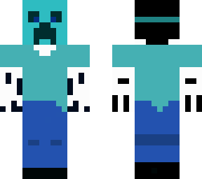 ghost steve creeper mask 3