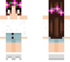 girl flower