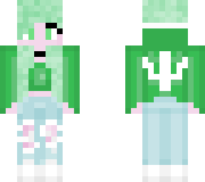 green girl